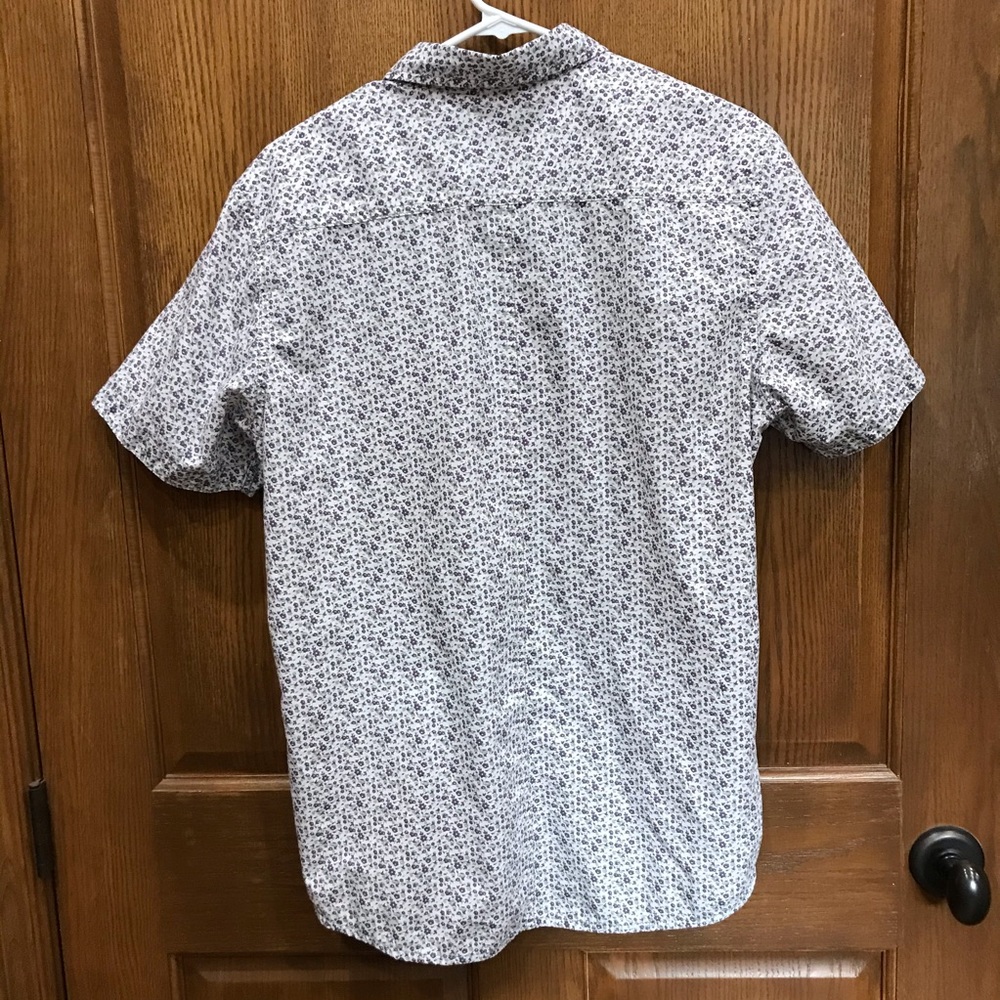 Men’s DepartWest Short Sleeved Button-Up Shirt - M - Picture 2 of 3